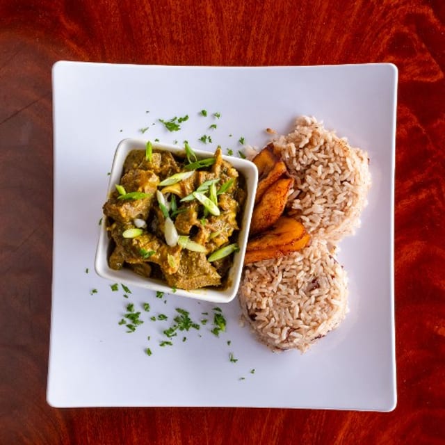 Curried Goat.