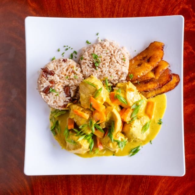 Curried Chicken.