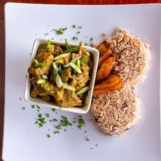 Curried Goat Tray