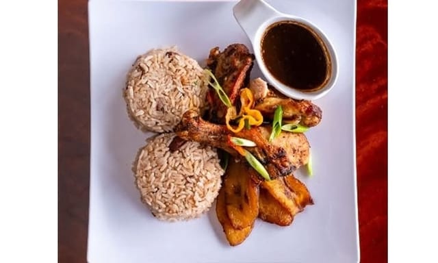 Jerk Chicken Tray.